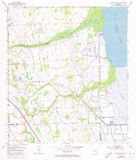 Fort Drum NE Florida Historical topographic map, 1:24000 scale, 7.5 X 7.5 Minute, Year 1953