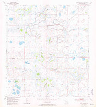 Fort Drum SW Florida Historical topographic map, 1:24000 scale, 7.5 X 7.5 Minute, Year 1953