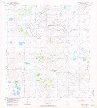 Fort Drum SW Florida Historical topographic map, 1:24000 scale, 7.5 X 7.5 Minute, Year 1953