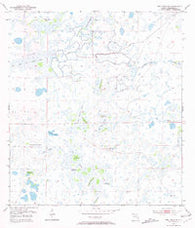 Fort Drum SW Florida Historical topographic map, 1:24000 scale, 7.5 X 7.5 Minute, Year 1953