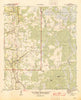 Fort Gadsden Florida Historical topographic map, 1:31680 scale, 7.5 X 7.5 Minute, Year 1945
