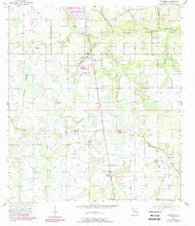 Fort Green Florida Historical topographic map, 1:24000 scale, 7.5 X 7.5 Minute, Year 1955