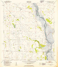 Fort Kissimmee NW Florida Historical topographic map, 1:24000 scale, 7.5 X 7.5 Minute, Year 1952