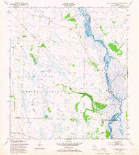 Fort Kissimmee NW Florida Historical topographic map, 1:24000 scale, 7.5 X 7.5 Minute, Year 1952
