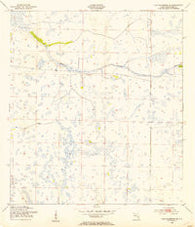 Fort Kissimmee SE Florida Historical topographic map, 1:24000 scale, 7.5 X 7.5 Minute, Year 1953
