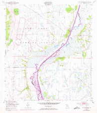 Fort Kissimmee Florida Historical topographic map, 1:24000 scale, 7.5 X 7.5 Minute, Year 1952