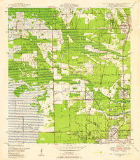 Fort Lauderdale North Florida Historical topographic map, 1:24000 scale, 7.5 X 7.5 Minute, Year 1945