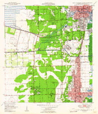 Fort Lauderdale South Florida Historical topographic map, 1:24000 scale, 7.5 X 7.5 Minute, Year 1949