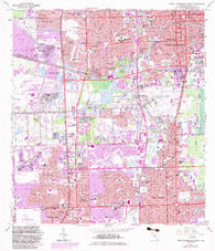Fort Lauderdale South Florida Historical topographic map, 1:24000 scale, 7.5 X 7.5 Minute, Year 1962