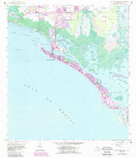 Fort Myers Beach Florida Historical topographic map, 1:24000 scale, 7.5 X 7.5 Minute, Year 1958