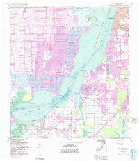 Fort Myers SW Florida Historical topographic map, 1:24000 scale, 7.5 X 7.5 Minute, Year 1958