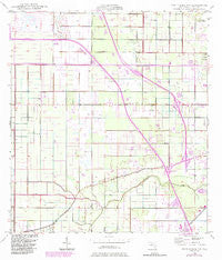 Fort Pierce NW Florida Historical topographic map, 1:24000 scale, 7.5 X 7.5 Minute, Year 1949