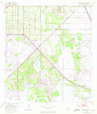 Fort Pierce SW Florida Historical topographic map, 1:24000 scale, 7.5 X 7.5 Minute, Year 1953