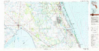 Fort Pierce Florida Historical topographic map, 1:100000 scale, 30 X 60 Minute, Year 1981
