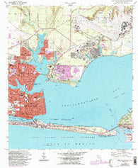 Fort Walton Beach Florida Historical topographic map, 1:24000 scale, 7.5 X 7.5 Minute, Year 1970