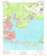 Fort Walton Beach Florida Historical topographic map, 1:24000 scale, 7.5 X 7.5 Minute, Year 1970