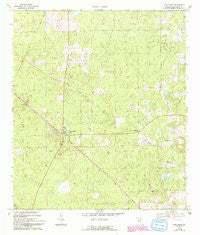 Fort White Florida Historical topographic map, 1:24000 scale, 7.5 X 7.5 Minute, Year 1969