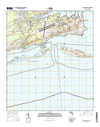 Fort Barrancas Florida Current topographic map, 1:24000 scale, 7.5 X 7.5 Minute, Year 2015