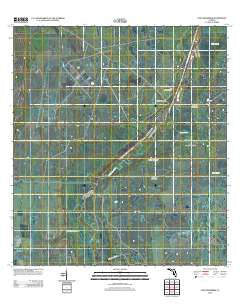 Fort Kissimmee Florida Historical topographic map, 1:24000 scale, 7.5 X 7.5 Minute, Year 2012