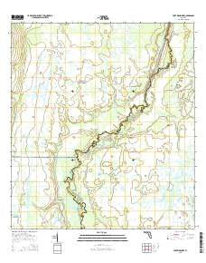 Fort Kissimmee Florida Current topographic map, 1:24000 scale, 7.5 X 7.5 Minute, Year 2015