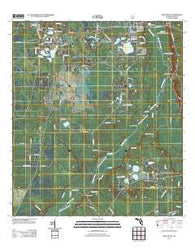 Fort McCoy Florida Historical topographic map, 1:24000 scale, 7.5 X 7.5 Minute, Year 2012