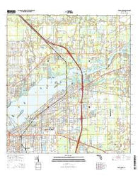 Fort Myers Florida Current topographic map, 1:24000 scale, 7.5 X 7.5 Minute, Year 2015