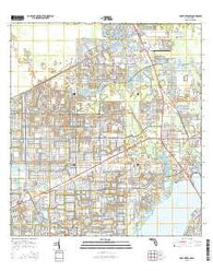 Fort Myers NW Florida Current topographic map, 1:24000 scale, 7.5 X 7.5 Minute, Year 2015
