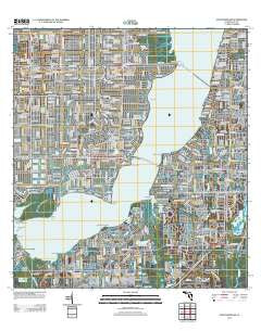 Fort Myers SW Florida Historical topographic map, 1:24000 scale, 7.5 X 7.5 Minute, Year 2012