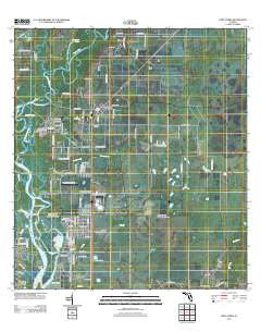 Fort Ogden Florida Historical topographic map, 1:24000 scale, 7.5 X 7.5 Minute, Year 2012