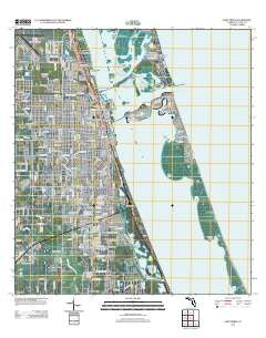 Fort Pierce Florida Historical topographic map, 1:24000 scale, 7.5 X 7.5 Minute, Year 2012