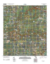 Fort Union Florida Historical topographic map, 1:24000 scale, 7.5 X 7.5 Minute, Year 2012