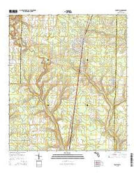 Fountain Florida Current topographic map, 1:24000 scale, 7.5 X 7.5 Minute, Year 2015