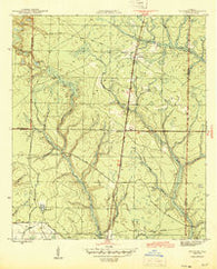 Fountain Florida Historical topographic map, 1:31680 scale, 7.5 X 7.5 Minute, Year 1945