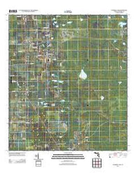 Fourmile Lake Florida Historical topographic map, 1:24000 scale, 7.5 X 7.5 Minute, Year 2012