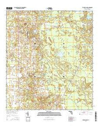 Fourmile Lake Florida Current topographic map, 1:24000 scale, 7.5 X 7.5 Minute, Year 2015