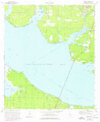 Freeport Florida Historical topographic map, 1:24000 scale, 7.5 X 7.5 Minute, Year 1970