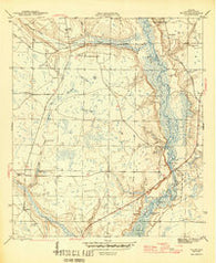 Frink Florida Historical topographic map, 1:31680 scale, 7.5 X 7.5 Minute, Year 1945