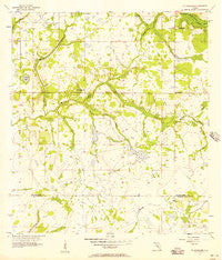 Ft Lonesome Florida Historical topographic map, 1:24000 scale, 7.5 X 7.5 Minute, Year 1956