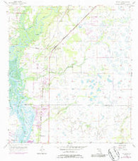 Ft. Ogden Florida Historical topographic map, 1:24000 scale, 7.5 X 7.5 Minute, Year 1956