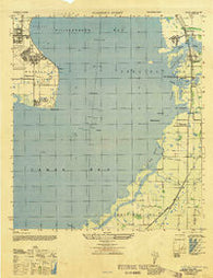Gadsden Point Florida Historical topographic map, 1:25000 scale, 7.5 X 7.5 Minute, Year 1947