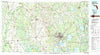 Gainesville Florida Historical topographic map, 1:100000 scale, 30 X 60 Minute, Year 1981