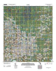 Gainesville East Florida Historical topographic map, 1:24000 scale, 7.5 X 7.5 Minute, Year 2012