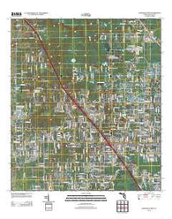 Gainesville West Florida Historical topographic map, 1:24000 scale, 7.5 X 7.5 Minute, Year 2012