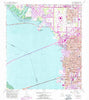 Gandy Bridge Florida Historical topographic map, 1:24000 scale, 7.5 X 7.5 Minute, Year 1956