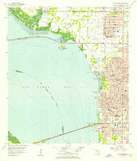 Gandy Bridge Florida Historical topographic map, 1:24000 scale, 7.5 X 7.5 Minute, Year 1956