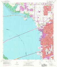 Gandy Bridge Florida Historical topographic map, 1:24000 scale, 7.5 X 7.5 Minute, Year 1956