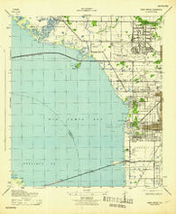 Gandy Bridge Florida Historical topographic map, 1:31680 scale, 7.5 X 7.5 Minute, Year 1943