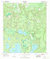 Gap Lake Florida Historical topographic map, 1:24000 scale, 7.5 X 7.5 Minute, Year 1950