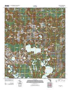 Gap Lake Florida Historical topographic map, 1:24000 scale, 7.5 X 7.5 Minute, Year 2012
