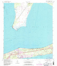 Garcon Point Florida Historical topographic map, 1:24000 scale, 7.5 X 7.5 Minute, Year 1970